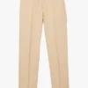 Sandro FORMAL LINEN - Rechte, Linnen Broek | Beige -Havaianas Shop 3990642