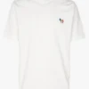 PAUL SMITH T-shirt Van Biokatoen Met Geborduurd Logo | Wit -Havaianas Shop 3996341