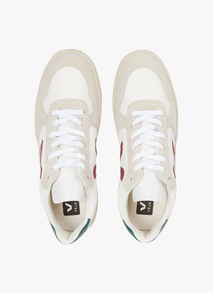 Veja V-10 B-MESH - Lage, Stoffen Sneakers | Wit 5 Veja V-10 B-MESH - Lage, Stoffen Sneakers | Wit - Afbeelding 3