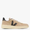 Veja V-10 RIPSTOP - Lage Sneakers Met Ronde Neus | Zwart