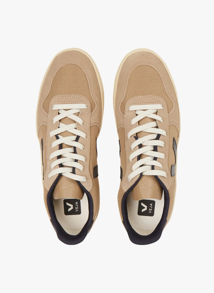 Veja V-10 RIPSTOP - Lage Sneakers Met Ronde Neus | Zwart 5 Veja V-10 RIPSTOP - Lage Sneakers Met Ronde Neus | Zwart - Afbeelding 3