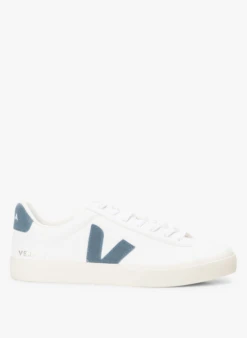 Veja CAMPO - Lage, Leren Sneakers | Wit