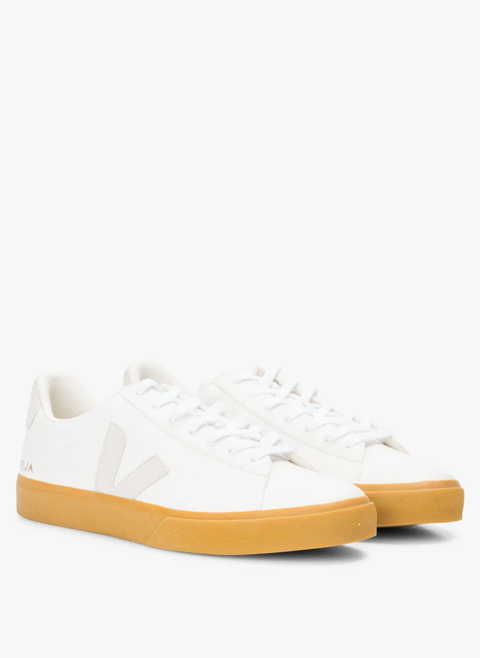 Veja CAMPO - Lage, Leren Sneakers | Wit 4 Veja CAMPO - Lage, Leren Sneakers | Wit - Afbeelding 2