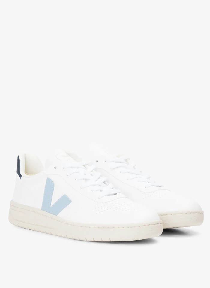 Veja V-10 - Lage, Leren Sneakers | Wit 4 Veja V-10 - Lage, Leren Sneakers | Wit - Afbeelding 2
