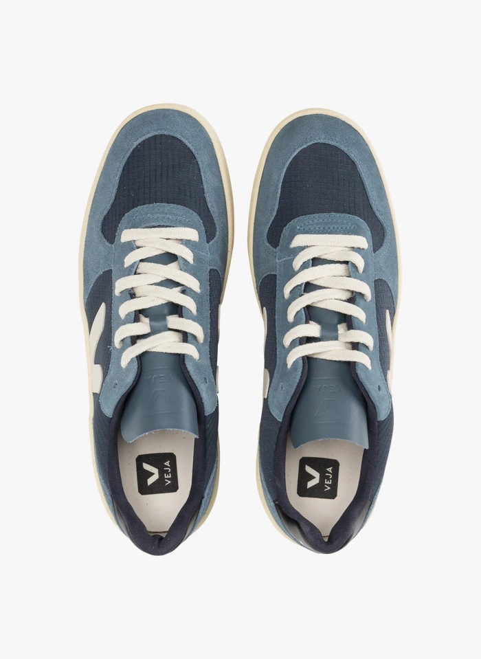 Veja V-10 RIPSTOP - Lage Sneakers Met Ronde Neus | Blauw 5 Veja V-10 RIPSTOP - Lage Sneakers Met Ronde Neus | Blauw - Afbeelding 3