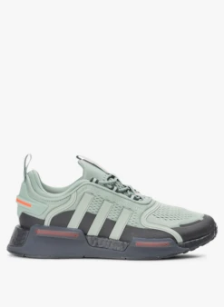 ADIDAS NMD_V3 - Platte Sneakers Met Vetersluiting | Groen