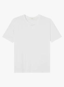 American Vintage DECATUR - Katoenen T-shirt Met Ronde Hals | Wit