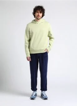 American Vintage PADOW - Katoenen Geribde Broek | Blauw -Havaianas Shop 4016749