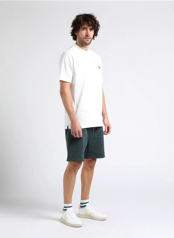 PAUL SMITH T-shirt Van Biokatoen Met Geborduurd Logo | Wit 5 PAUL SMITH T-shirt Van Biokatoen Met Geborduurd Logo | Wit - Afbeelding 3