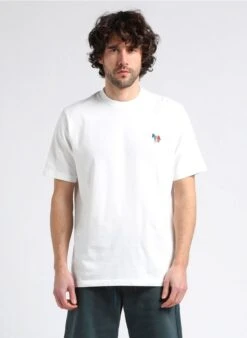 PAUL SMITH T-shirt Van Biokatoen Met Geborduurd Logo | Wit 9 PAUL SMITH T-shirt Van Biokatoen Met Geborduurd Logo | Wit -Havaianas Shop 4017025