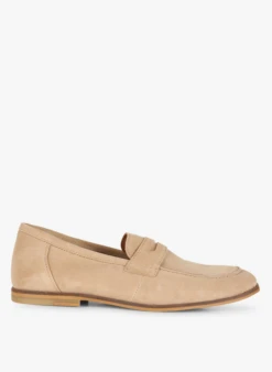 SCHMOOVE SMART MOC - Loafers Van Nubuck | Beige