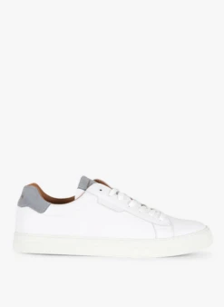 SCHMOOVE SPARK CLAY - Lage, Leren Sneakers | Wit