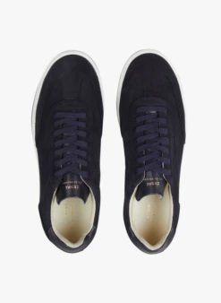 Lage, Leren Sneakers Met Vetersluiting | Blauw 9 Lage, Leren Sneakers Met Vetersluiting | Blauw -Havaianas Shop 4040035