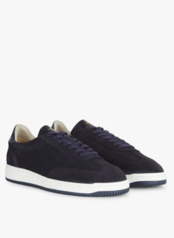 Lage, Leren Sneakers Met Vetersluiting | Blauw 8 Lage, Leren Sneakers Met Vetersluiting | Blauw -Havaianas Shop 4040036