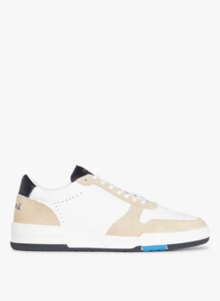 Lage, Leren Sneakers | Beige