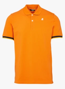 K-Way VINCENT - Polo Met Korte Mouw | Oranje