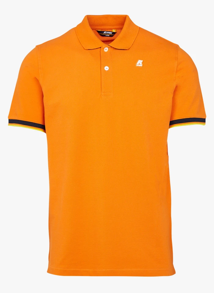 K-Way VINCENT - Polo Met Korte Mouw | Oranje 3 K-Way VINCENT - Polo Met Korte Mouw | Oranje