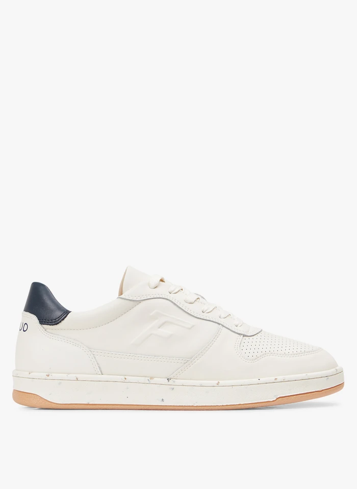 Faguo ALDER - Lage, Leren Sneakers | Blauw 3 Faguo ALDER - Lage, Leren Sneakers | Blauw