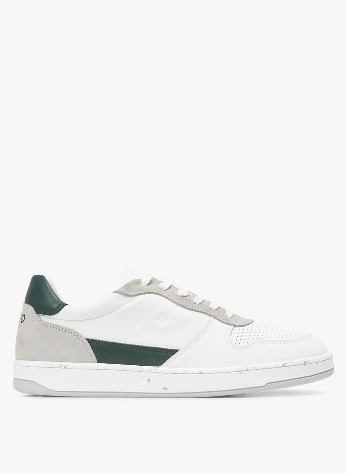 Faguo ALDER - Lage, Leren Sneakers | Wit 3 Faguo ALDER - Lage, Leren Sneakers | Wit