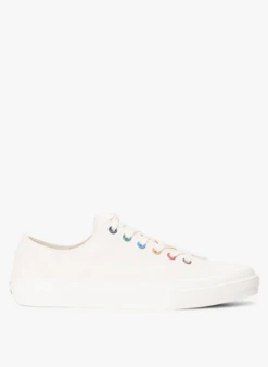 PAUL SMITH Lage Sneakers Met Ronde Neus | Wit