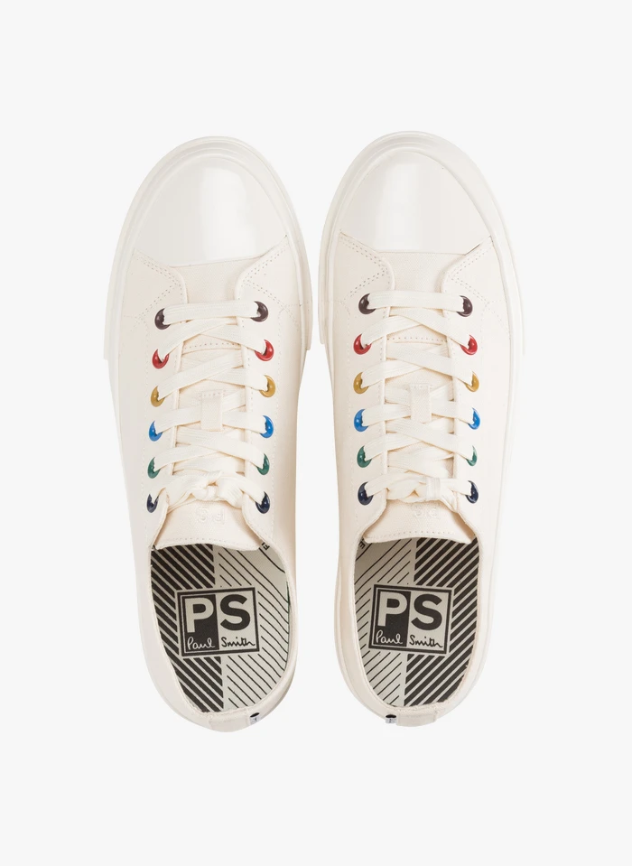PAUL SMITH Lage Sneakers Met Ronde Neus | Wit 5 PAUL SMITH Lage Sneakers Met Ronde Neus | Wit - Afbeelding 3