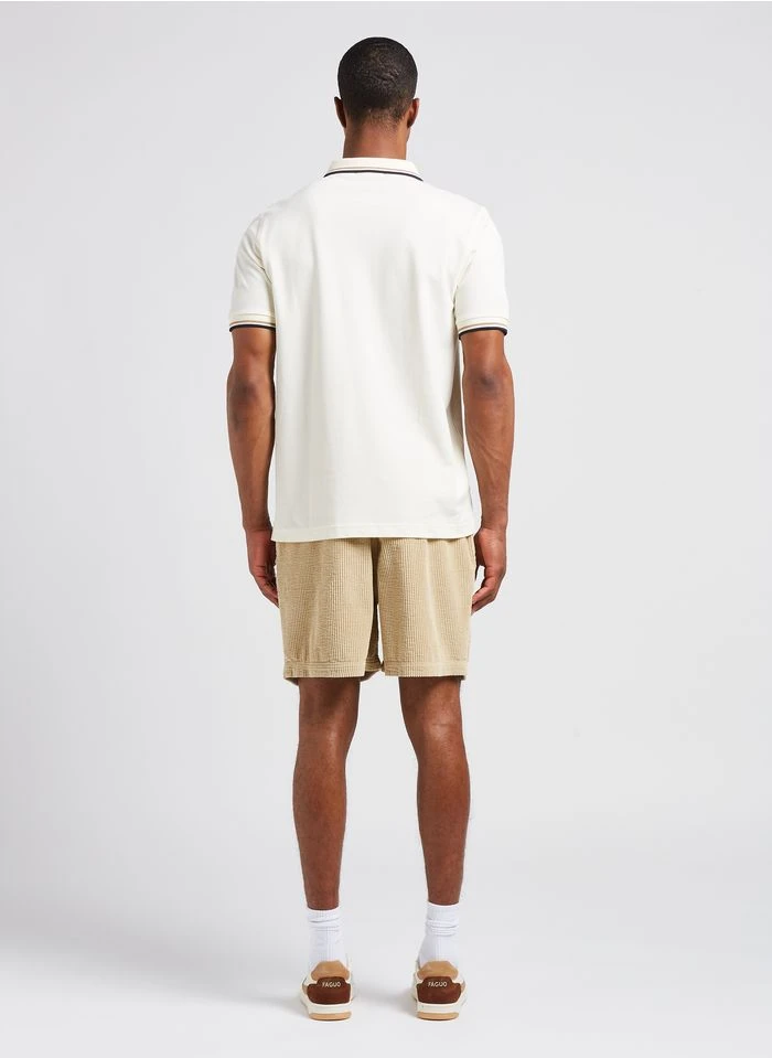 Faguo ALDER - Lage, Leren Sneakers | Beige 7 Faguo ALDER - Lage, Leren Sneakers | Beige - Afbeelding 5