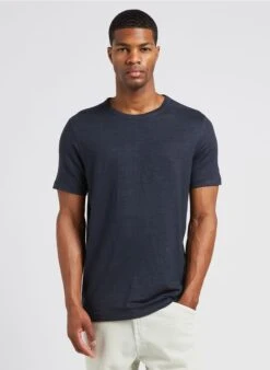 EOLE TEE - Regular-fit T-shirt Van Linnenmix Met Ronde Hals | Grijs -Havaianas Shop 4081890