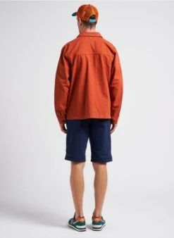 Faguo MIGNE - Regular-fit, Gestreept Katoenen T-shirt Met Ronde Hals | Rood -Havaianas Shop 4082068