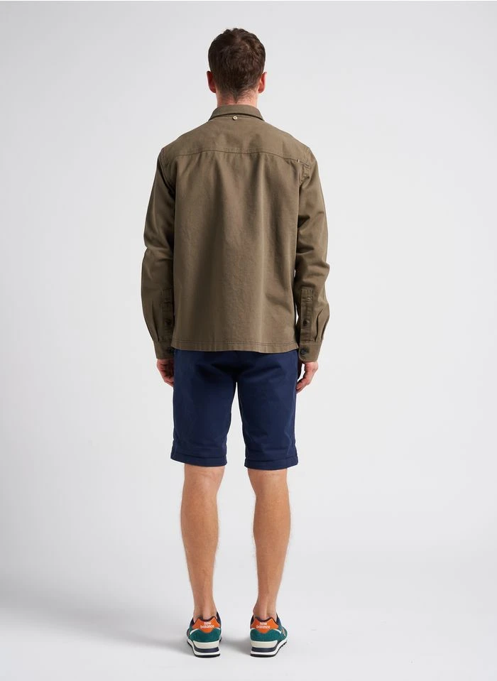 Faguo ARCY - Regular-fit, Katoenen T-shirt Met Ronde Hals En Borduursel | Blauw 8 Faguo ARCY - Regular-fit, Katoenen T-shirt Met Ronde Hals En Borduursel | Blauw - Afbeelding 6