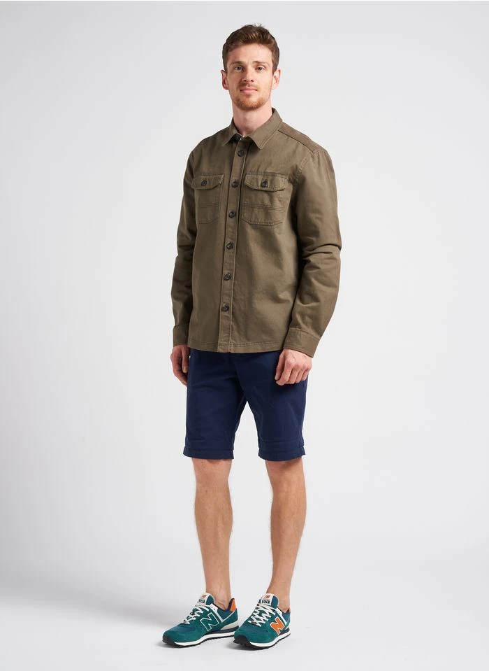 Faguo ARCY - Regular-fit, Katoenen T-shirt Met Ronde Hals En Borduursel | Blauw 7 Faguo ARCY - Regular-fit, Katoenen T-shirt Met Ronde Hals En Borduursel | Blauw - Afbeelding 5