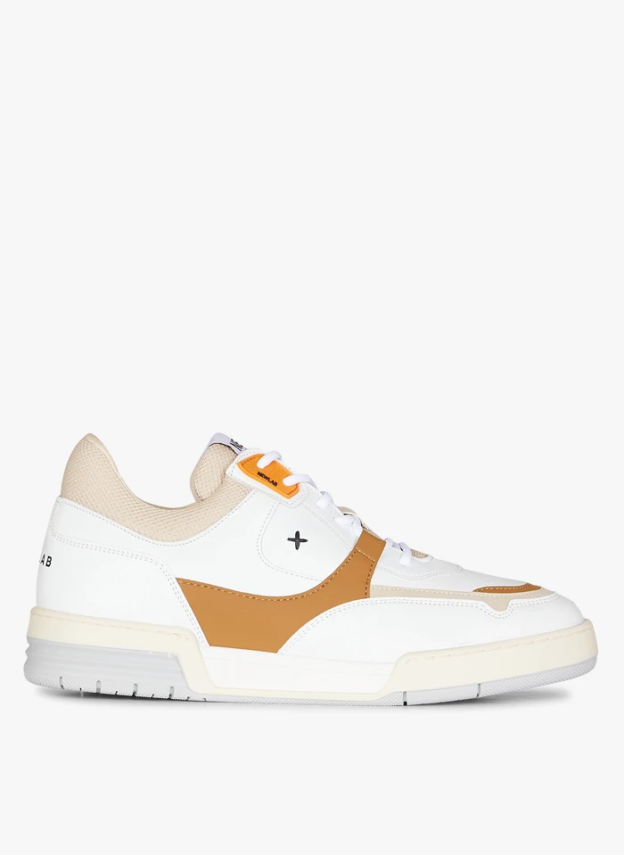 NL12 - Lage, Leren Sneakers | Wit 3 NL12 - Lage, Leren Sneakers | Wit