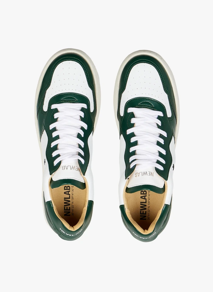 NL11 - Lage, Leren Sneakers | Wit 5 NL11 - Lage, Leren Sneakers | Wit - Afbeelding 3