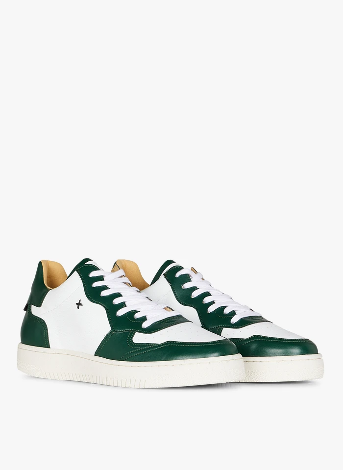 NL11 - Lage, Leren Sneakers | Wit 4 NL11 - Lage, Leren Sneakers | Wit - Afbeelding 2