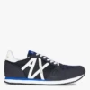 Armani Exchange Lage Sneakers Uit Twee Materialen Met Logo | Blauw 2 Armani Exchange Lage Sneakers Uit Twee Materialen Met Logo | Blauw -Havaianas Shop 4103967