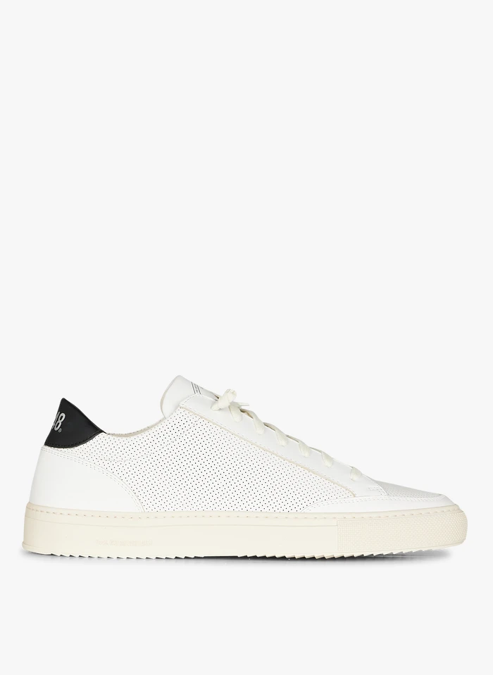 P448 SOHO - Lage Sneakers Van Geperforeerd Leer | Wit 3 P448 SOHO - Lage Sneakers Van Geperforeerd Leer | Wit