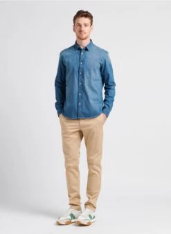 CHEVIGNON DUCK - Slim-fit Chino Van Biokatoen | Beige -Havaianas Shop 4104223