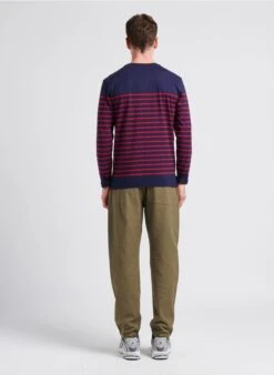 Armor-Lux Slim-fit Marineshirt Van Lichte Katoenen Jersey Met Ronde Hals | Veelkleurig -Havaianas Shop 4104417