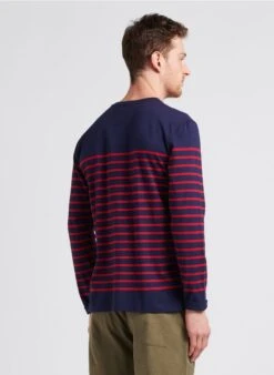 Armor-Lux Slim-fit Marineshirt Van Lichte Katoenen Jersey Met Ronde Hals | Veelkleurig -Havaianas Shop 4104419