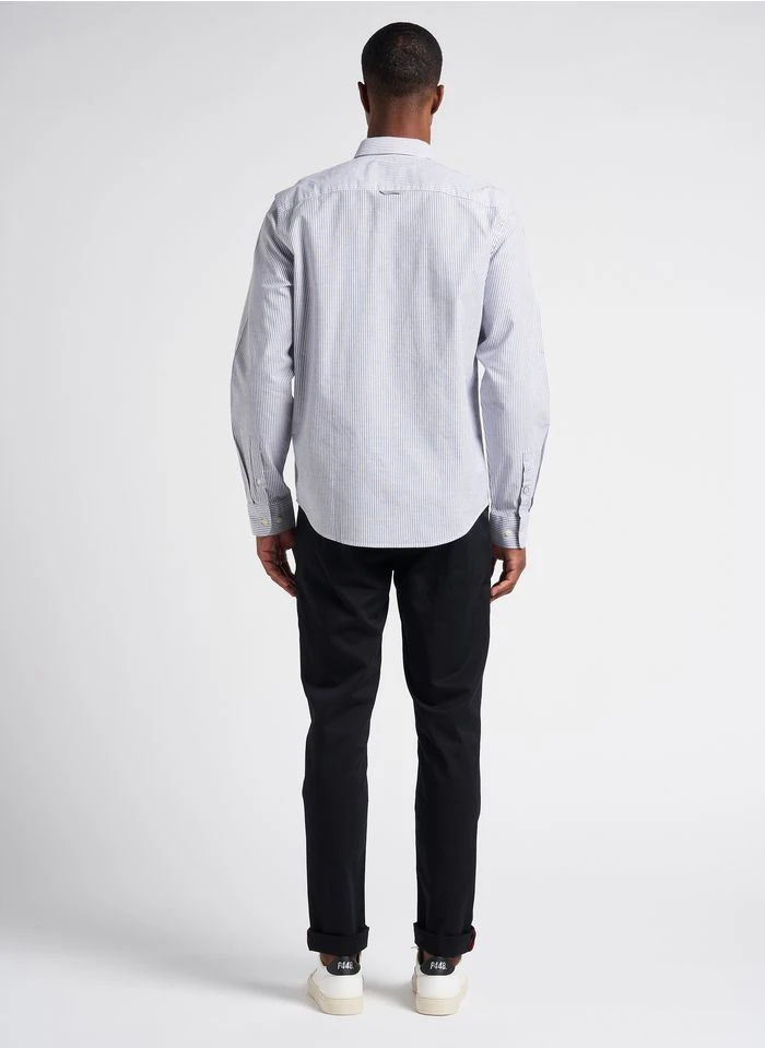 P448 SOHO - Lage Sneakers Van Geperforeerd Leer | Wit 11 P448 SOHO - Lage Sneakers Van Geperforeerd Leer | Wit - Afbeelding 9