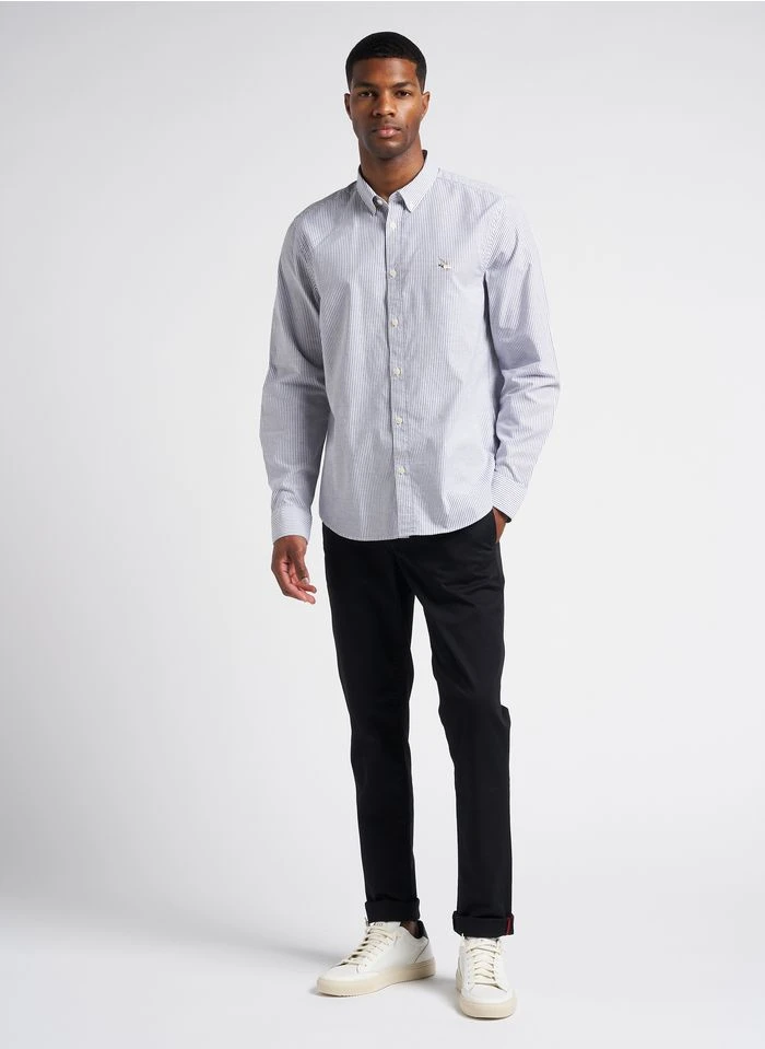 P448 SOHO - Lage Sneakers Van Geperforeerd Leer | Wit 10 P448 SOHO - Lage Sneakers Van Geperforeerd Leer | Wit - Afbeelding 8