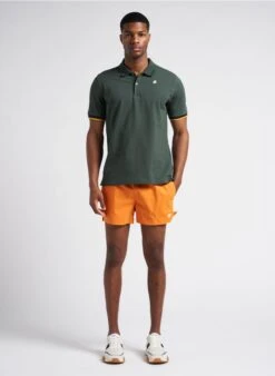 K-Way VINCENT - Polo Met Korte Mouw | Kaki -Havaianas Shop 4105012