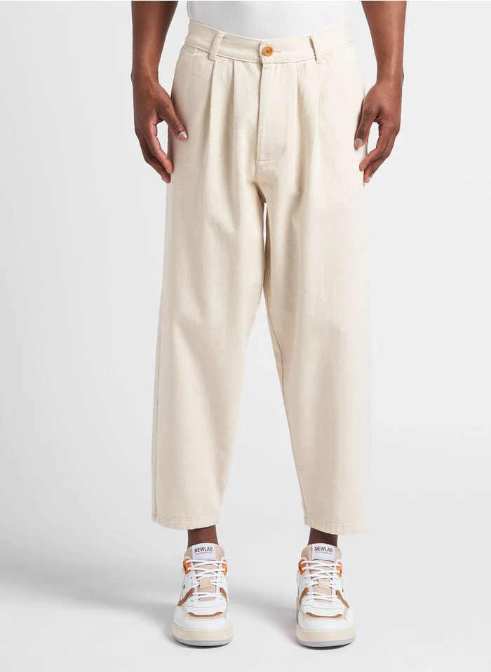 SWING - Carrotbroek Van Biokatoen | Beige 4 SWING - Carrotbroek Van Biokatoen | Beige - Afbeelding 2