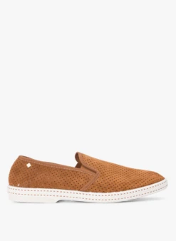RIVIERAS SUNTAN - Leren Espadrilles | Bruin