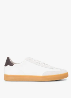 Clae DEANE - Lage, Leren Sneakers | Wit
