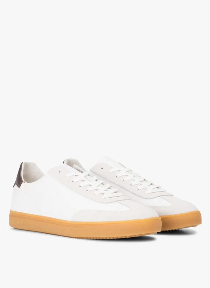 Clae DEANE - Lage, Leren Sneakers | Wit 4 Clae DEANE - Lage, Leren Sneakers | Wit - Afbeelding 2