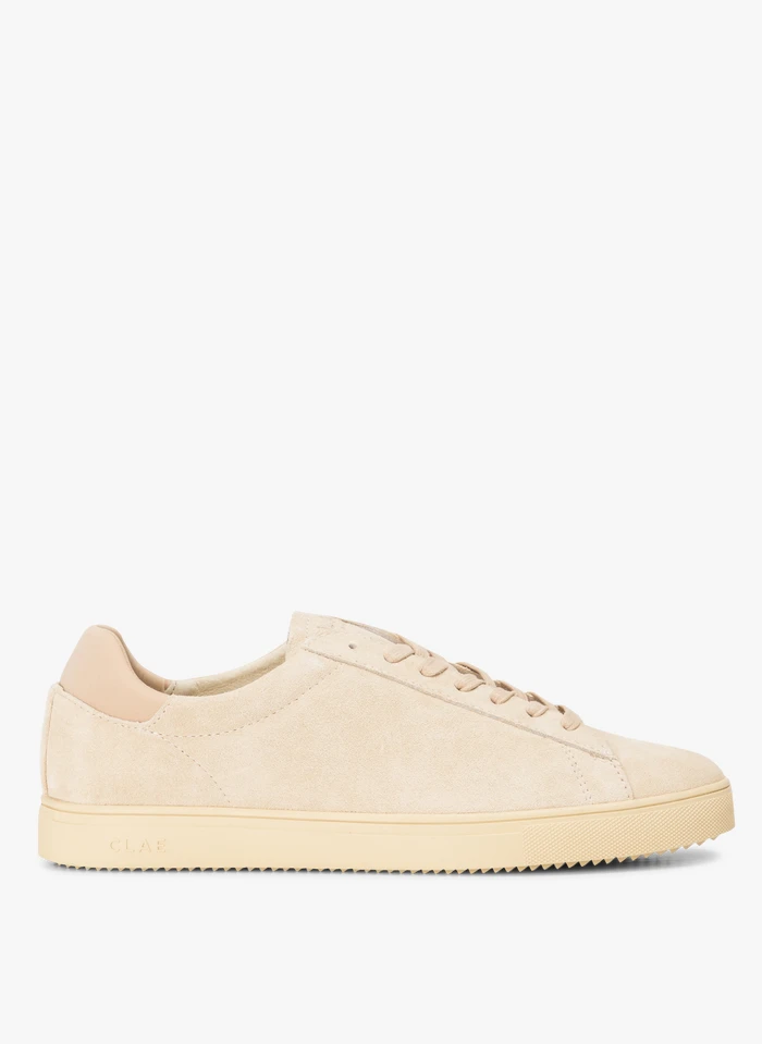 Clae BRADLEY - Lage, Suède Sneakers | Beige 3 Clae BRADLEY - Lage, Suède Sneakers | Beige