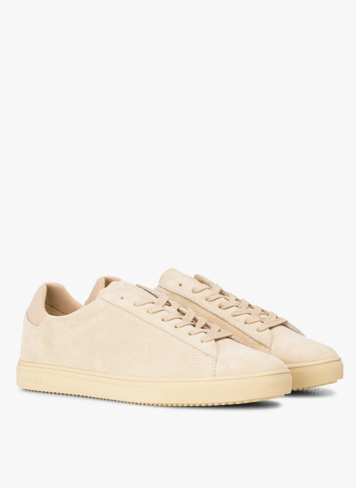 Clae BRADLEY - Lage, Suède Sneakers | Beige 4 Clae BRADLEY - Lage, Suède Sneakers | Beige - Afbeelding 2
