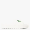 Lacoste Platte Sandalen Met Krokodilmotief | Wit -Havaianas Shop 4115700