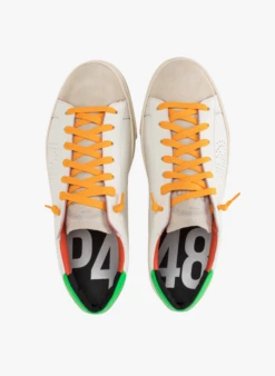 P448 JACK - Lage Sneakers Van Meerkleurig Leer | Wit -Havaianas Shop 4115707