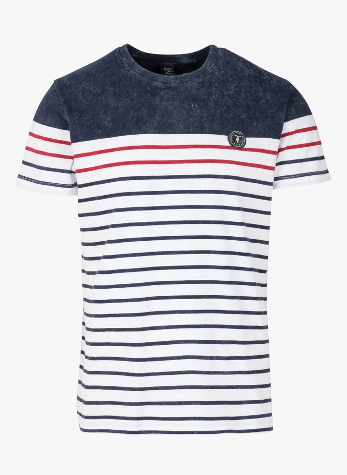 LE TEMPS DES CERISES BLANK - Gestreept, Katoenen T-shirt | Wit 3 LE TEMPS DES CERISES BLANK - Gestreept, Katoenen T-shirt | Wit